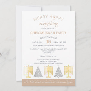 Joyeux Joyeux Tan Chrismukkah Fête