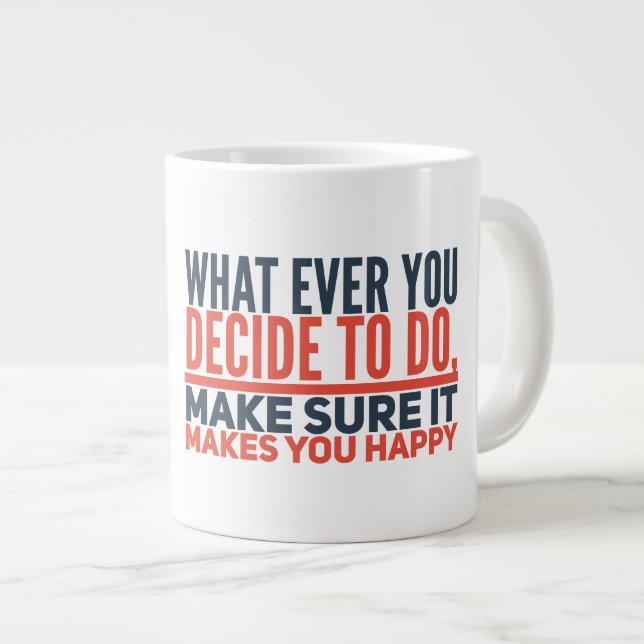 Joyeux Jumbo Mug (Devant droit)
