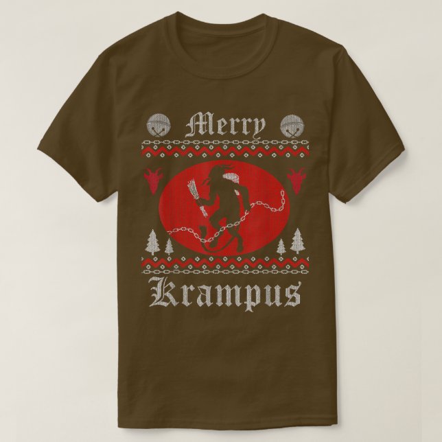 Joyeux Krampus Noël Noël Noël Noël Horreur Sweat l (Design devant)