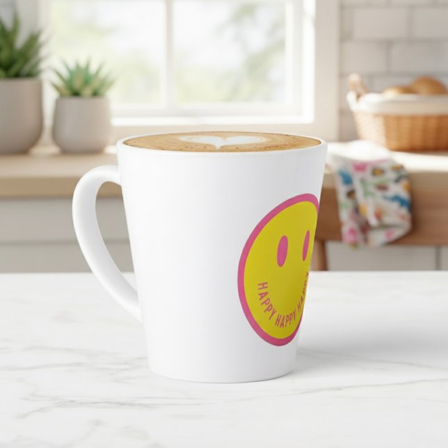 Joyeux Latte Mug (Créateur téléchargé)
