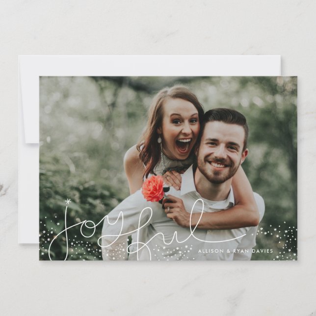 Joyeux Magic Carte photo de vacances (Devant)