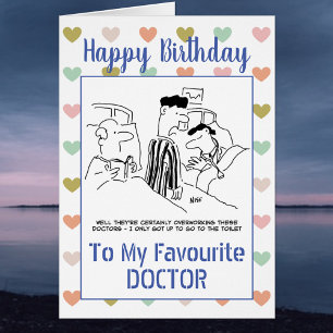 Joyeux médecin d'anniversaire
