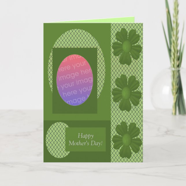 Joyeux Modèle de la carte de fête des mères (Devant)
