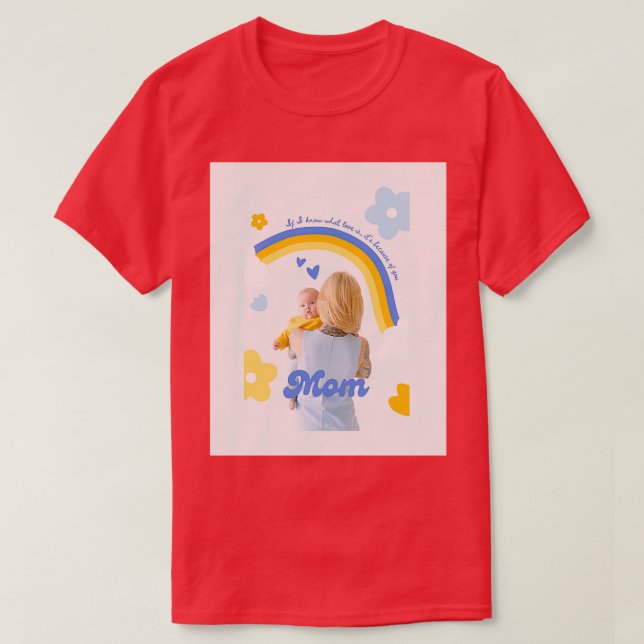 Joyeux Motherx27s jour Cadeau graphique TShirt (Design devant)