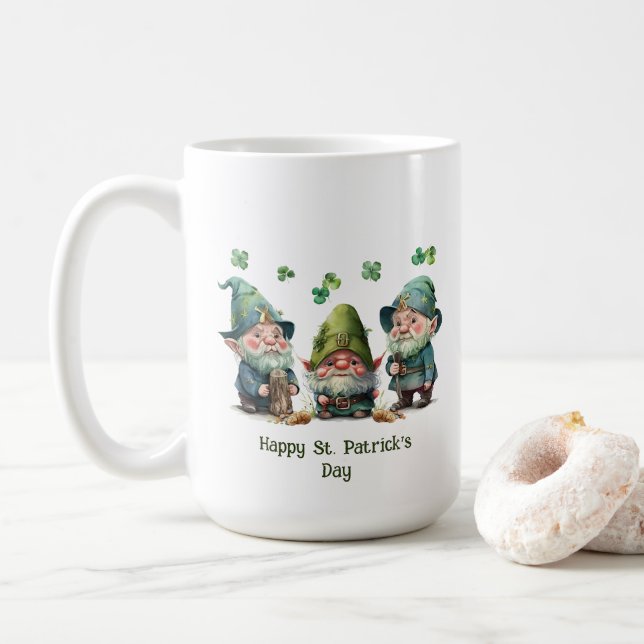Joyeux Mug de la Saint Patrick (Avec donut)