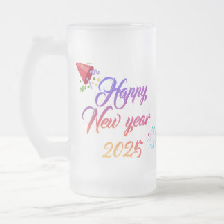 Joyeux Mug du Nouvel An - Célébrez 2025 en style!"
