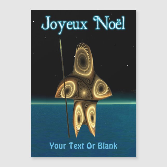 Joyeux Noёl - Chasseur Inuit Fractal (Devant)
