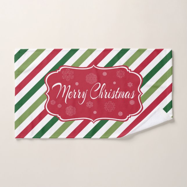 Joyeux Noël (Serviette à main)