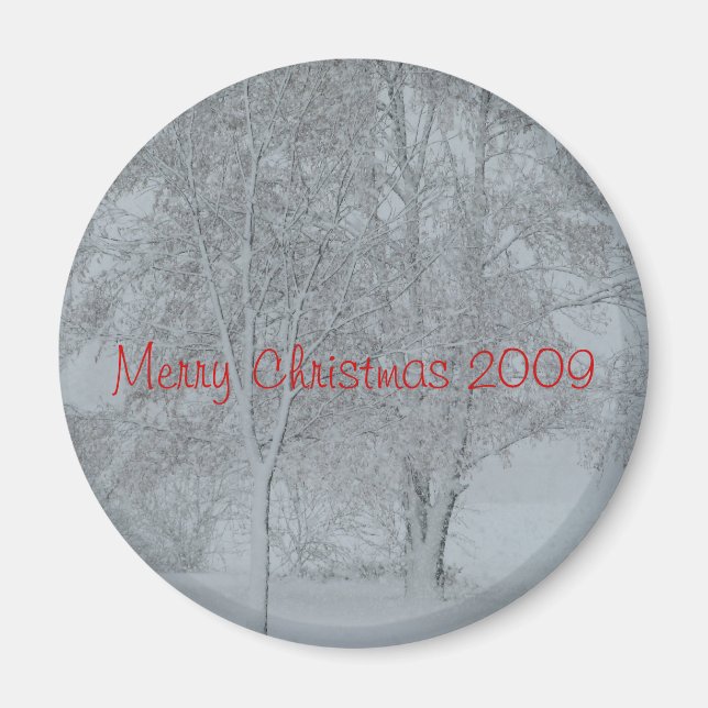 Joyeux Noël 2009 Magnet (Devant)