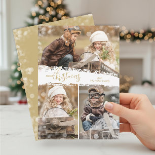 Joyeux Noël 3 photo Carte de vacances