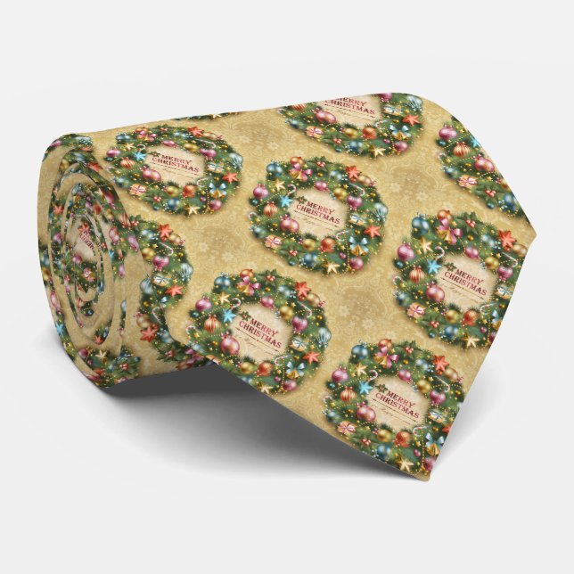 Joyeux Noël 74 B-C Options d'image Cravate (Roulé)