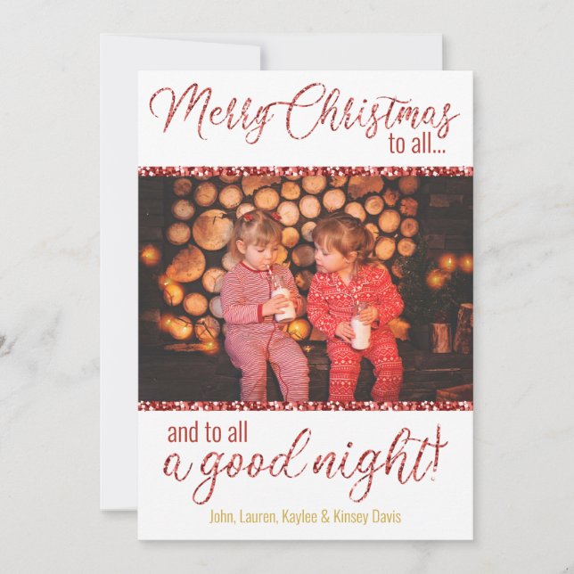 Joyeux Noël à tous les Cartes photos (Devant)