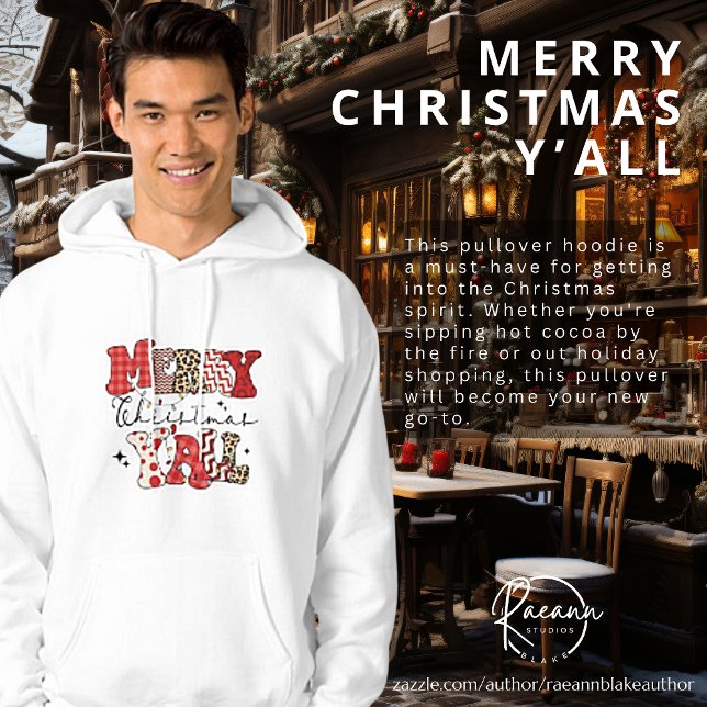 Joyeux Noël à tous Sweat à capuche et manches long (Créateur téléchargé)