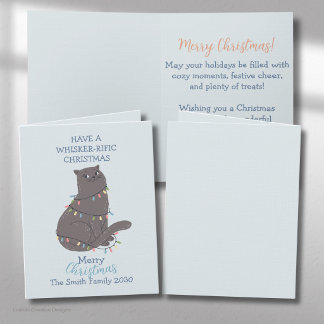 Joyeux Noël à vous avec la carte de vœux Have Whis