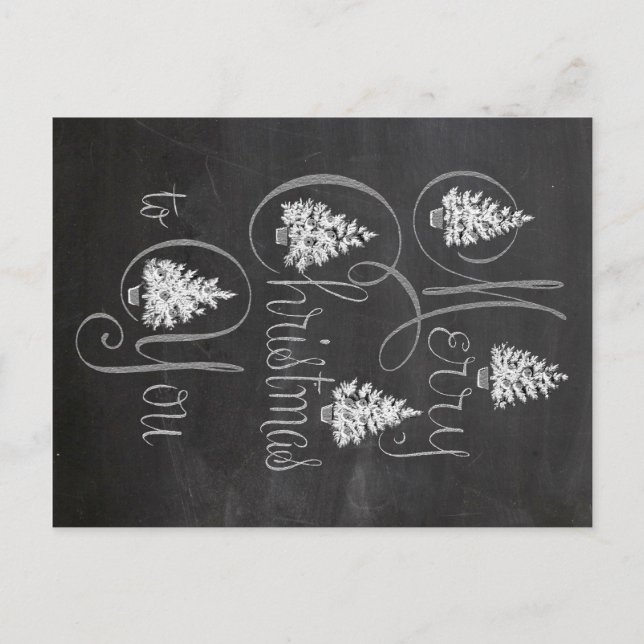 Joyeux Noël à vous Carte de tableau de bord (Devant)