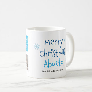 Joyeux Noël Abuelo 2 Photo Custom Mug