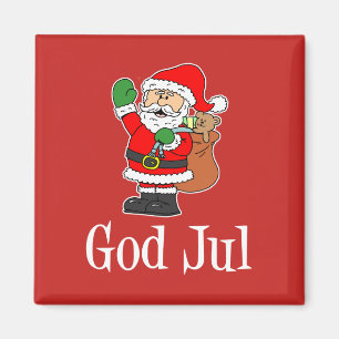 Joyeux Noël, aimant suédois de Noël Père Noël