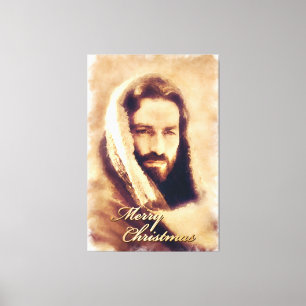 Joyeux Noël Amour Jésus Toile Emballée