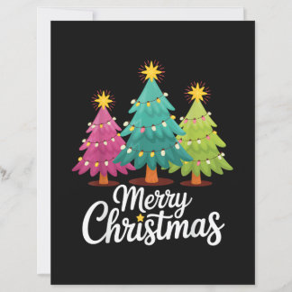 Joyeux Noël Amusant Conception d'Arbre de Noël Col