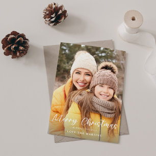 Joyeux Noël amusant Script photo verticale