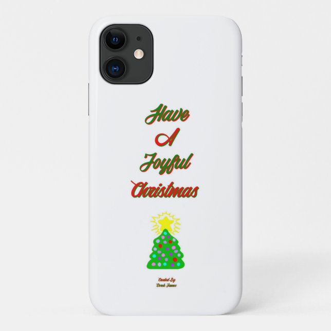 Joyeux Noël Apple iPhone 11 Coque (Dos)