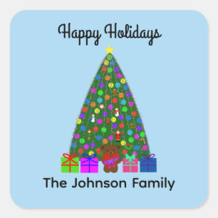 Joyeux Noël Arbre #3 Stickers