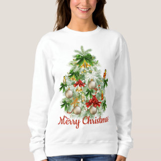 Joyeux Noël Arbre Sweatshirt de vacances