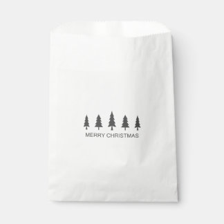 Joyeux Noël, arbres de Noël.Favoriser les sacs