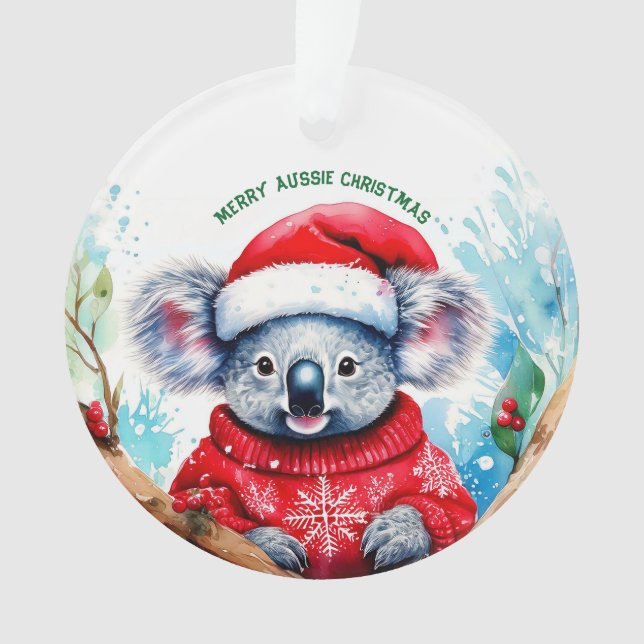 Joyeux Noël australien Koala (devant)