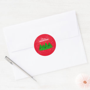 joyeux Noël autocollant design