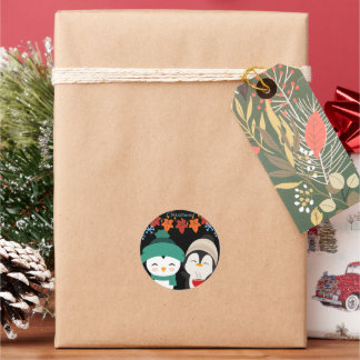 Joyeux Noël Autocollant Joie | Jolies Étiquettes d