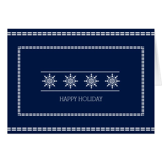 Joyeux Noël avec Flambeaux de neige (Devant horizontal)