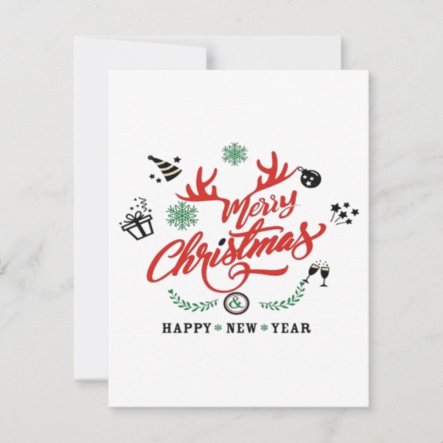 Joyeux Noël Bonne année (Devant)