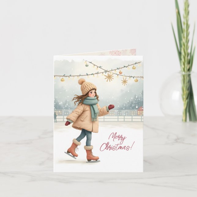Joyeux Noël! Carte de Noël. (Devant)