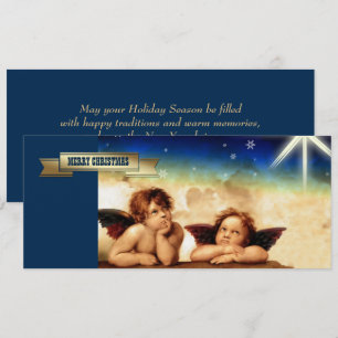 Joyeux Noël. Carte de Noël Fine Art