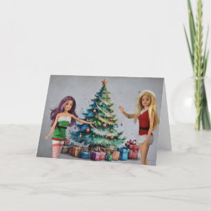Joyeux Noël. Carte de Noël vierge