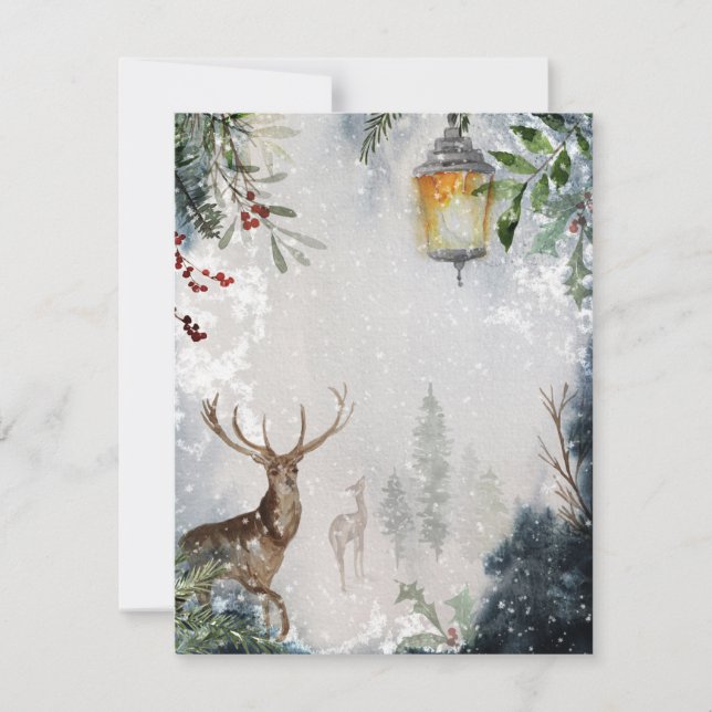 Joyeux Noël Carte de vacances (Devant)