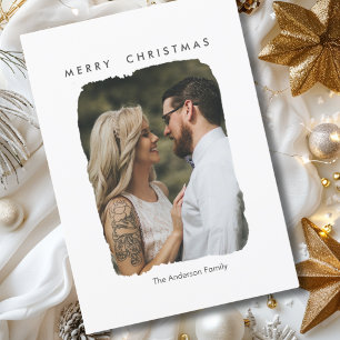 Joyeux Noël ! Carte de vacances moderne et minimal