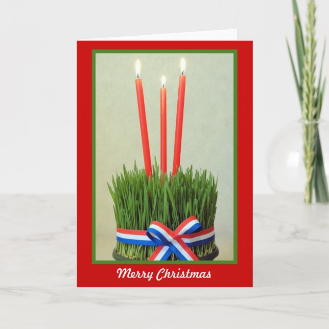 joyeux noël, carte de voeux (Devant)