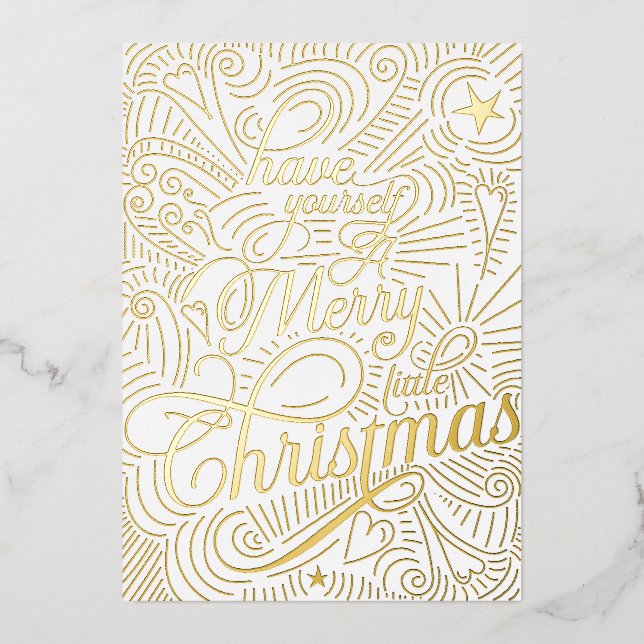 Joyeux Noël Carte illustrée (Recto)