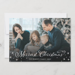 Joyeux Noël Carte photo à saignée complète