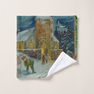 Joyeux Noël - Carte postale vintage de bataille de