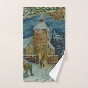 Joyeux Noël - Carte postale vintage de bataille de