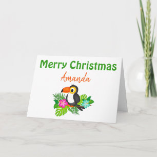 Joyeux Noël Carte Toucan