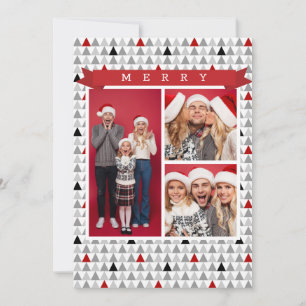 Joyeux Noël Chic Arbre Moderne Motif 3 Photo