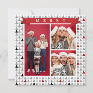 Joyeux Noël Chic Arbre Moderne Motif 3 Photo