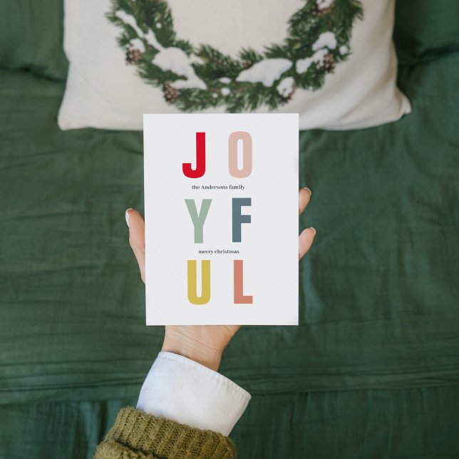 Joyeux Noël coloré | Joyeuses fêtes (Créateur téléchargé)