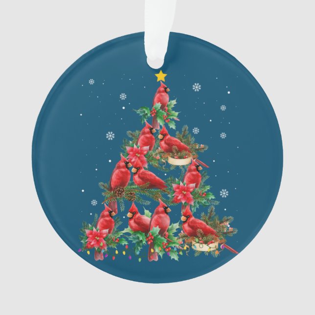 Joyeux Noël Cutest Cardinal Oiseaux Amateurs Noël (devant)
