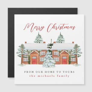 Joyeux Noël de chez nous à votre magnétique