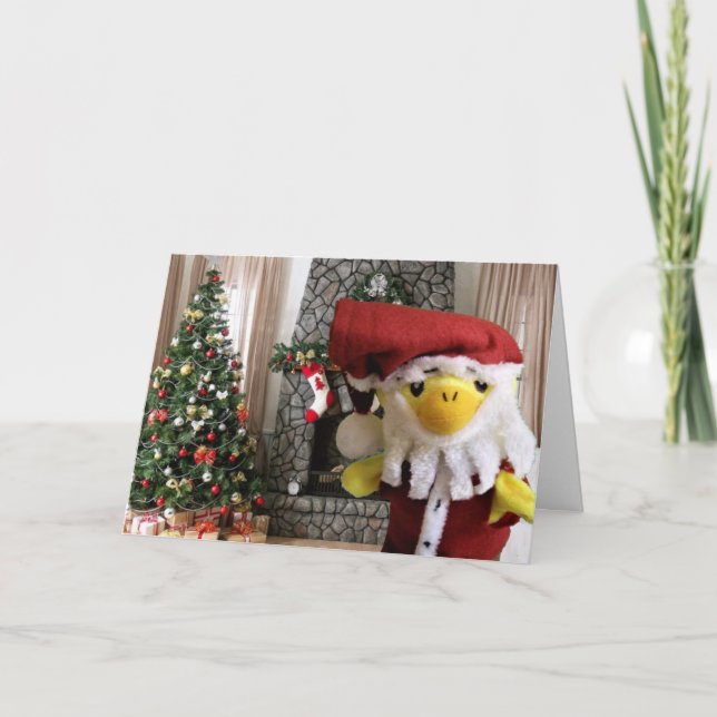 Joyeux Noël de Danny Duck Faire-part (Devant)